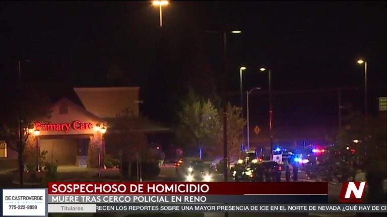 Homicidio en Montana: sospechoso muere durante operativo policial en el norte de Reno