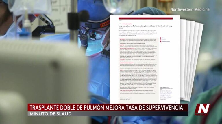 Trasplante de pulmón: un estudio en Estados Unidos abre una nueva esperanza para el cáncer de pulmón