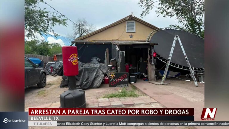 Arrestos en Robstown: dos detenidos tras cateo por drogas y robo en East Sarah