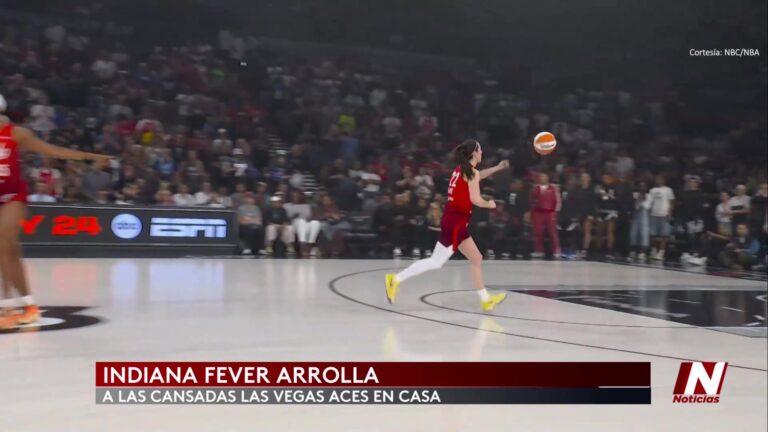 Las Vegas Aces caen ante Indiana Fever en la WNBA tras un duro desgaste físico