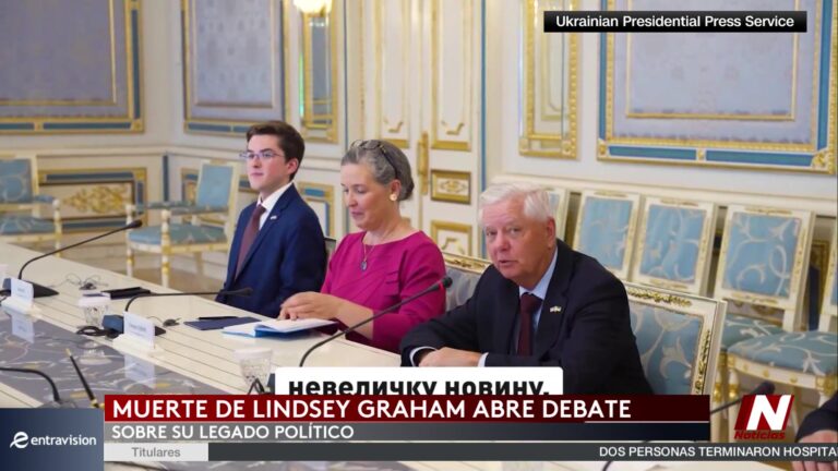 Muerte de Lindsey Graham: Washington reacciona al fallecimiento del senador de Carolina del Sur
