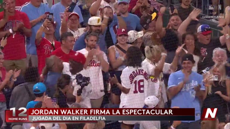 Derbi de Jonrones: Jordan Walker firma una remontada épica en Philadelphia