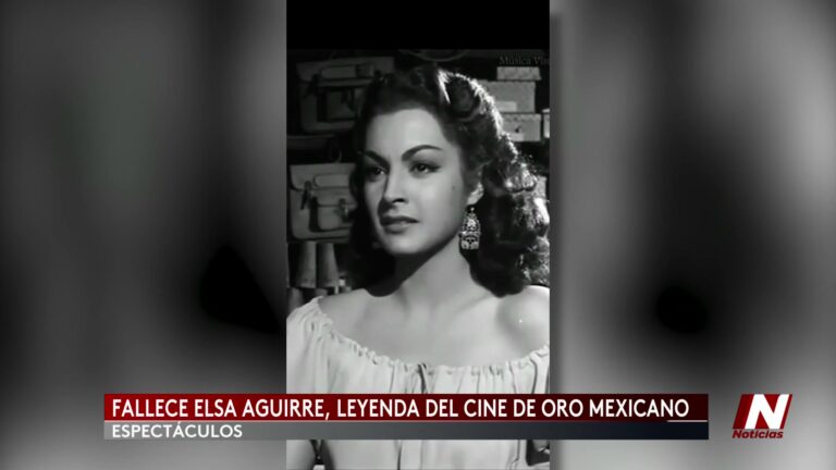 Muere Elsa Aguirre, leyenda del cine de oro mexicano y símbolo de la belleza clásica