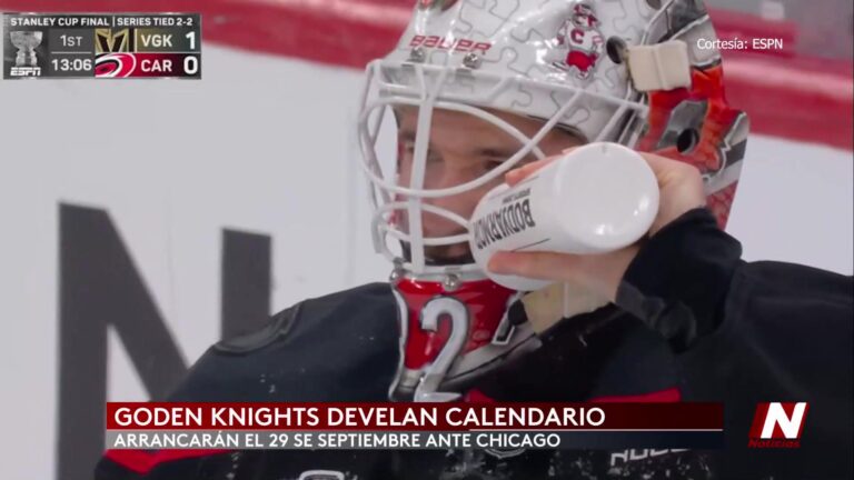 Golden Knights de Nevada celebran su 10.ª temporada en la NHL con calendario ampliado