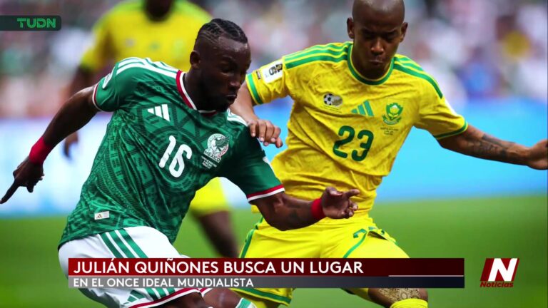 Julián Quiñones destaca en el Once Ideal FIFA 2026 tras marcar cuatro goles en el Mundial