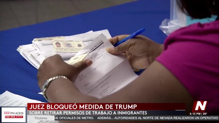 Juez federal frena intento de eliminar permisos de trabajo para migrantes