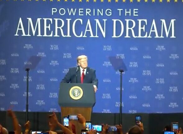 Propinas sin impuestos: Trump destaca masivo ahorro fiscal para trabajadores en Las Vegas