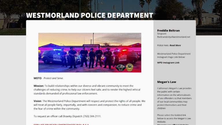 Suspenden a jefe y mayoría de policías de Westmorland por investigación sobre presuntas irregularidades