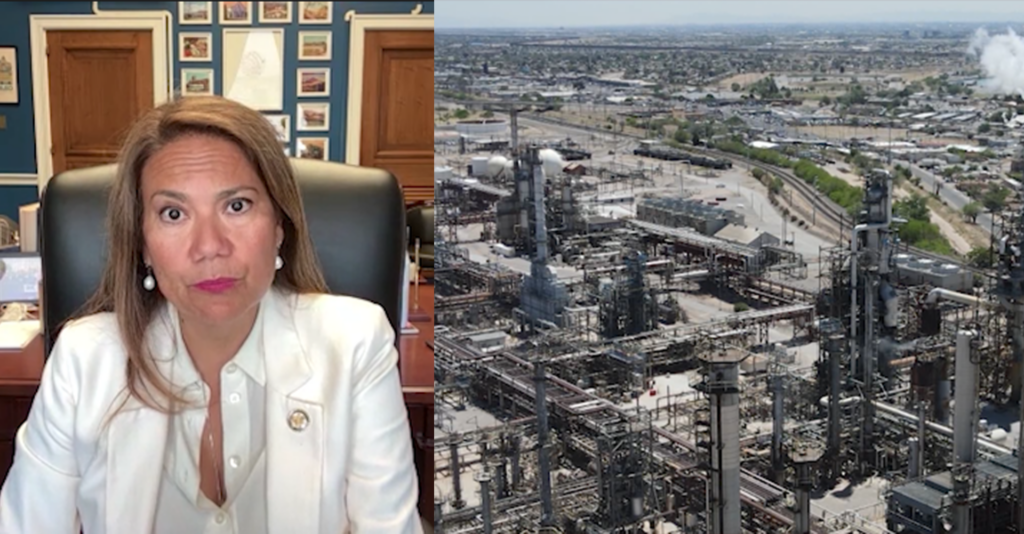 Escobar exige investigación federal por emisiones reportadas en refinería de Marathon en El Paso