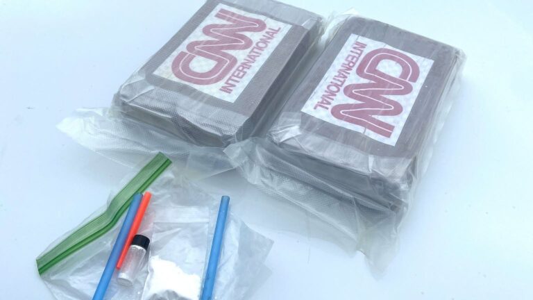 Cocaína incautada: Unidad canina frena cargamento millonario en autopista de Nevada