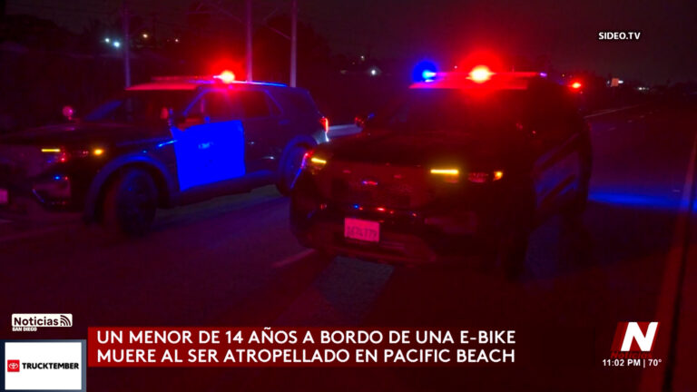 Muere adolescente de 14 años tras ser atropellado en Pacific Beach