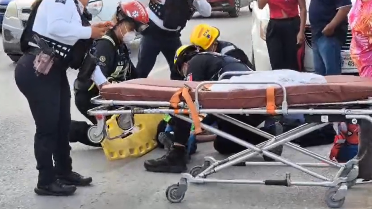 Menor de 10 años resulta gravemente lesionado tras ser atropellado en avenida Talamás de Ciudad Juárez