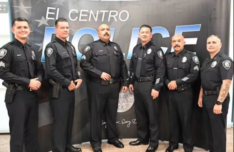 Policía de El Centro anuncia cambios en su estructura de mando