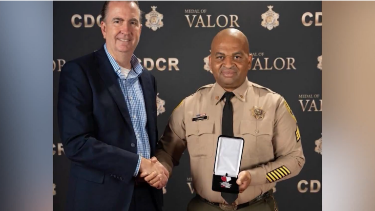 Reconocen con Medalla al Valor a sargento del Condado Imperial