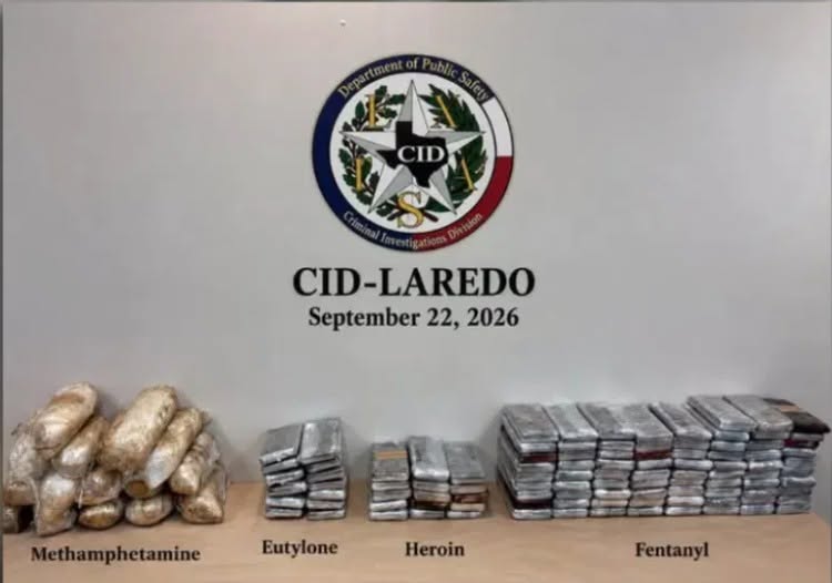 Decomisan 153 libras de narcóticos en revisión vehicular en Laredo