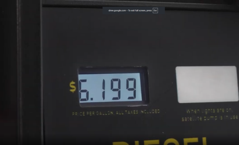 Aumento en el precio del diésel golpea a transportistas de Texas