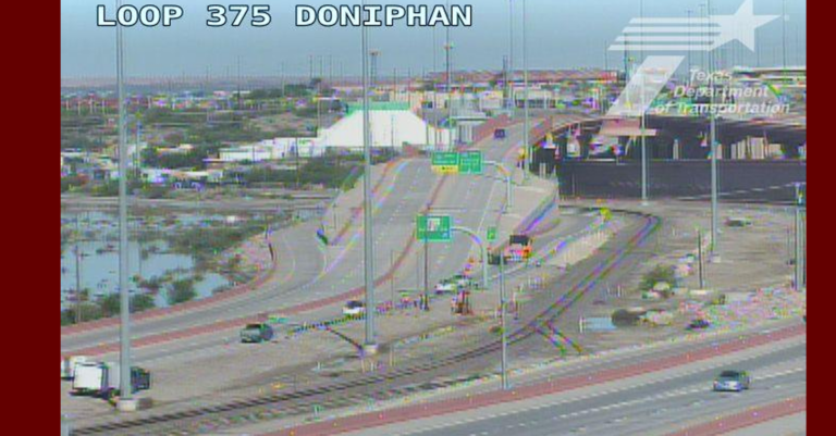 Alerta por inundaciones en El Paso: cierran varias vialidades por crecida del Río Grande