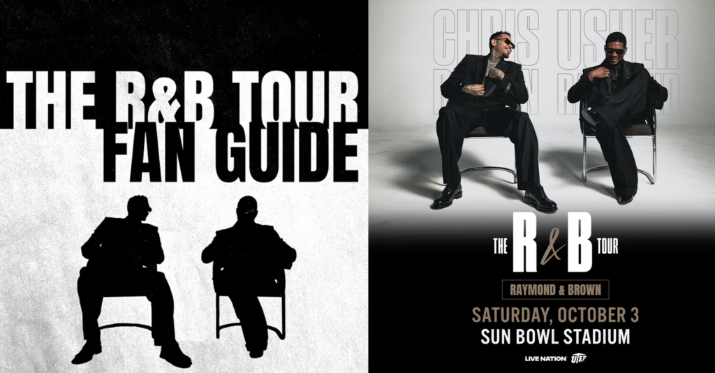 Usher y Chris Brown llegan a El Paso: Todo lo que debes saber antes del gran concierto
