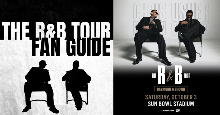 Usher y Chris Brown llegan a El Paso: Todo lo que debes saber antes del gran concierto