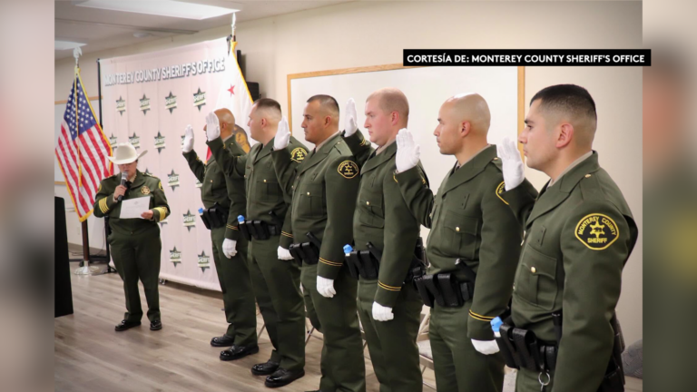 Seis nuevos agentes se integran a la Oficina del Sheriff del Condado de Monterey