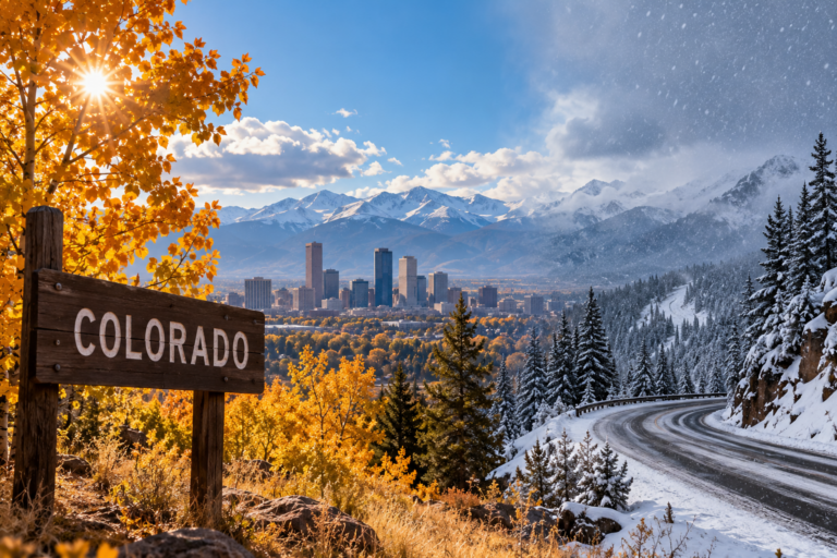 Colorado: del calor a las primeras señales de invierno