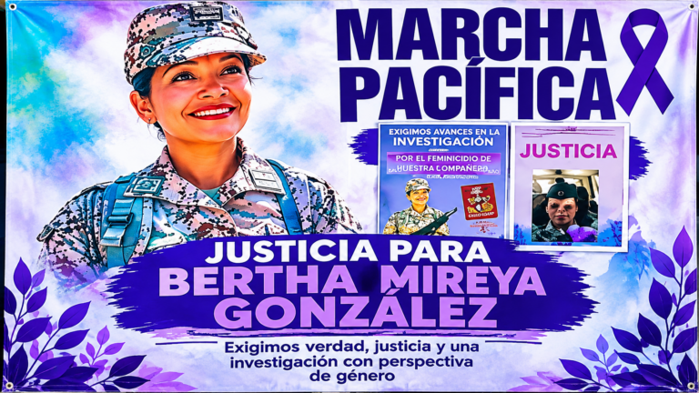 Familiares de sargento asesinada exigen justicia en Mexicali