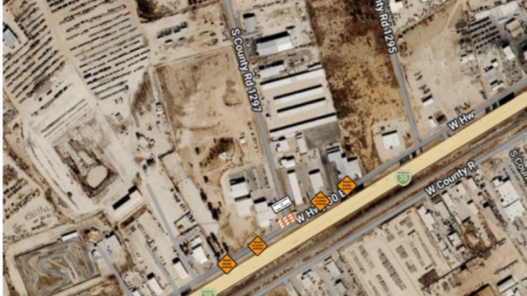 Cierre de vía en Odessa por obras de reconstrucción vial a partir del 26 de octubre